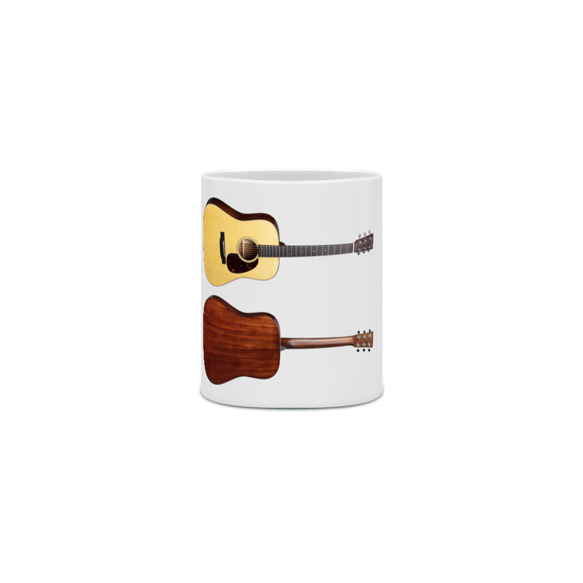 Nome do produto: Caneca Cerâmica - Violão Martin D-18 Gloss Natural 2