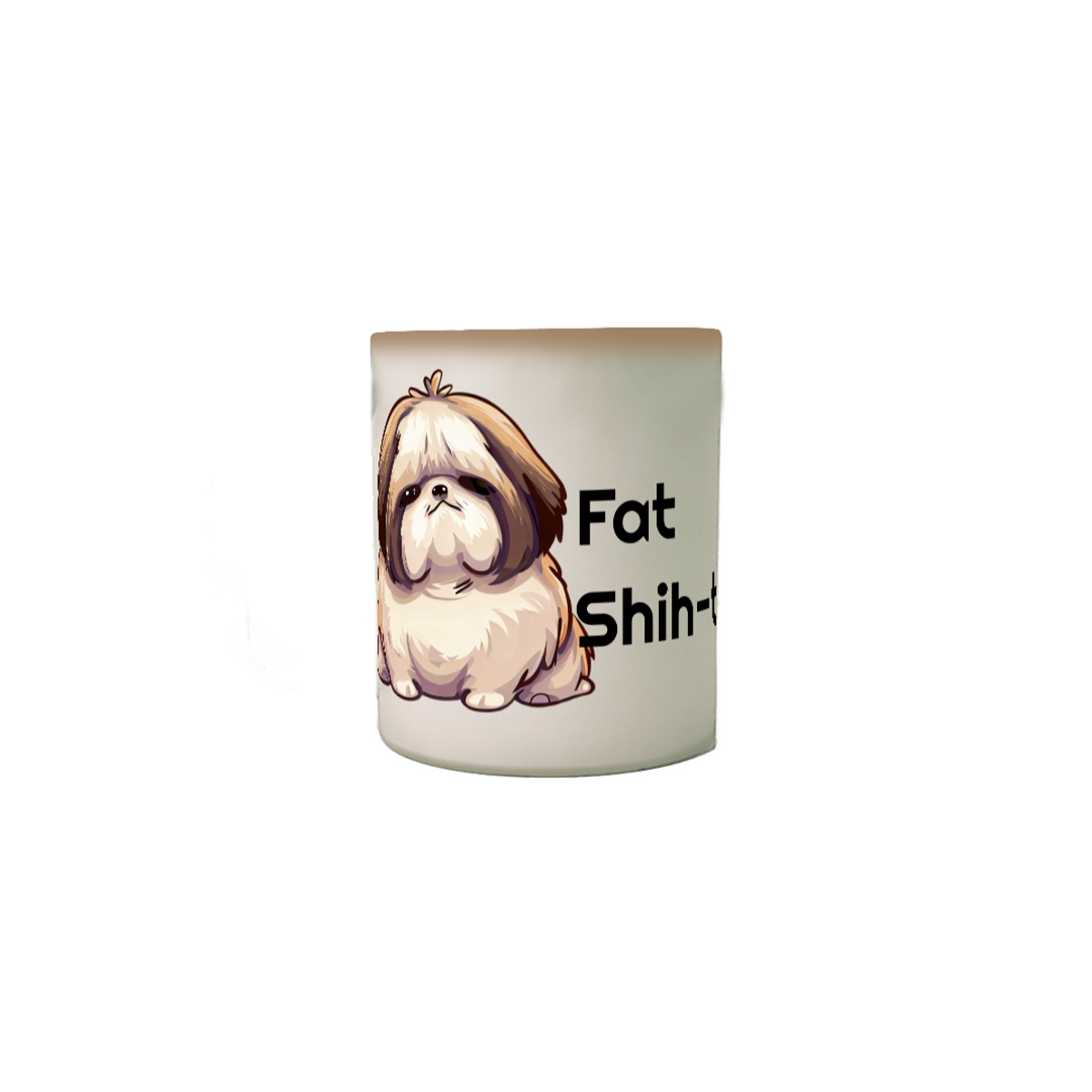 Nome do produto: Caneca Mágica - Fat Shih-tzu - Modelo 1