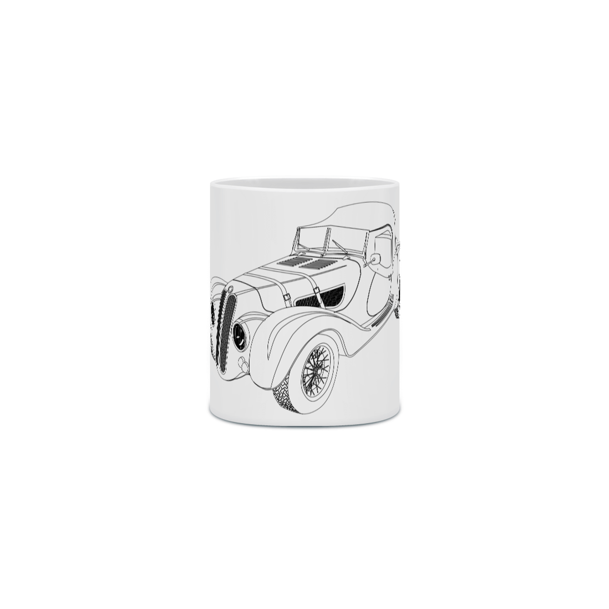 Nome do produto: Caneca Cerâmica - Carro Antigo 4