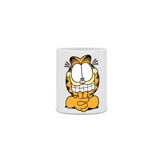 Caneca Cerâmica - Garfield Sorrindo - Model 1