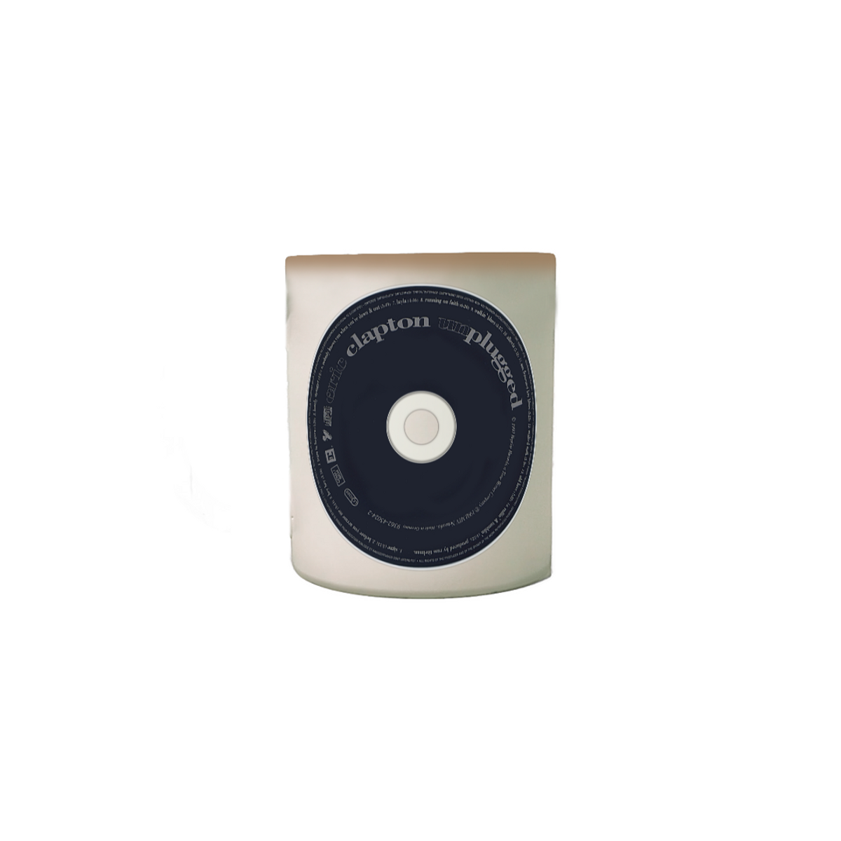 Nome do produto: Caneca Mágica - Eric Clapton - Album - Unplugged - Model 1