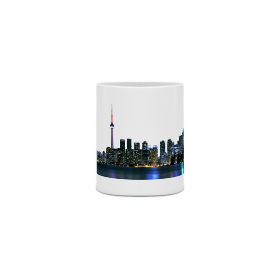 Caneca Cerâmica - Toronto - Skyline - Model 1