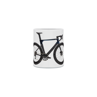 Caneca Cerâmica - Bicicleta - Cannondale - System Six - Hi-Mod - Dura-Ace Di2 - Black - Model 1
