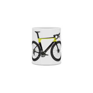Caneca Cerâmica - Bicicleta - Cannondale - System Six - Hi-Mod - Red & Tap AXS - Carbon