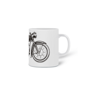 Nome do produtoCaneca Cerâmica - Moto Antiga 4