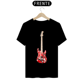 T-Shirt Prime - Guitarra EVH Striped Series Red Black White
