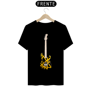 T-Shirt Prime - Guitarra EVH Striped Series Black Yellow