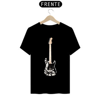 T-Shirt Prime - Guitarra EVH Striped Series Black White