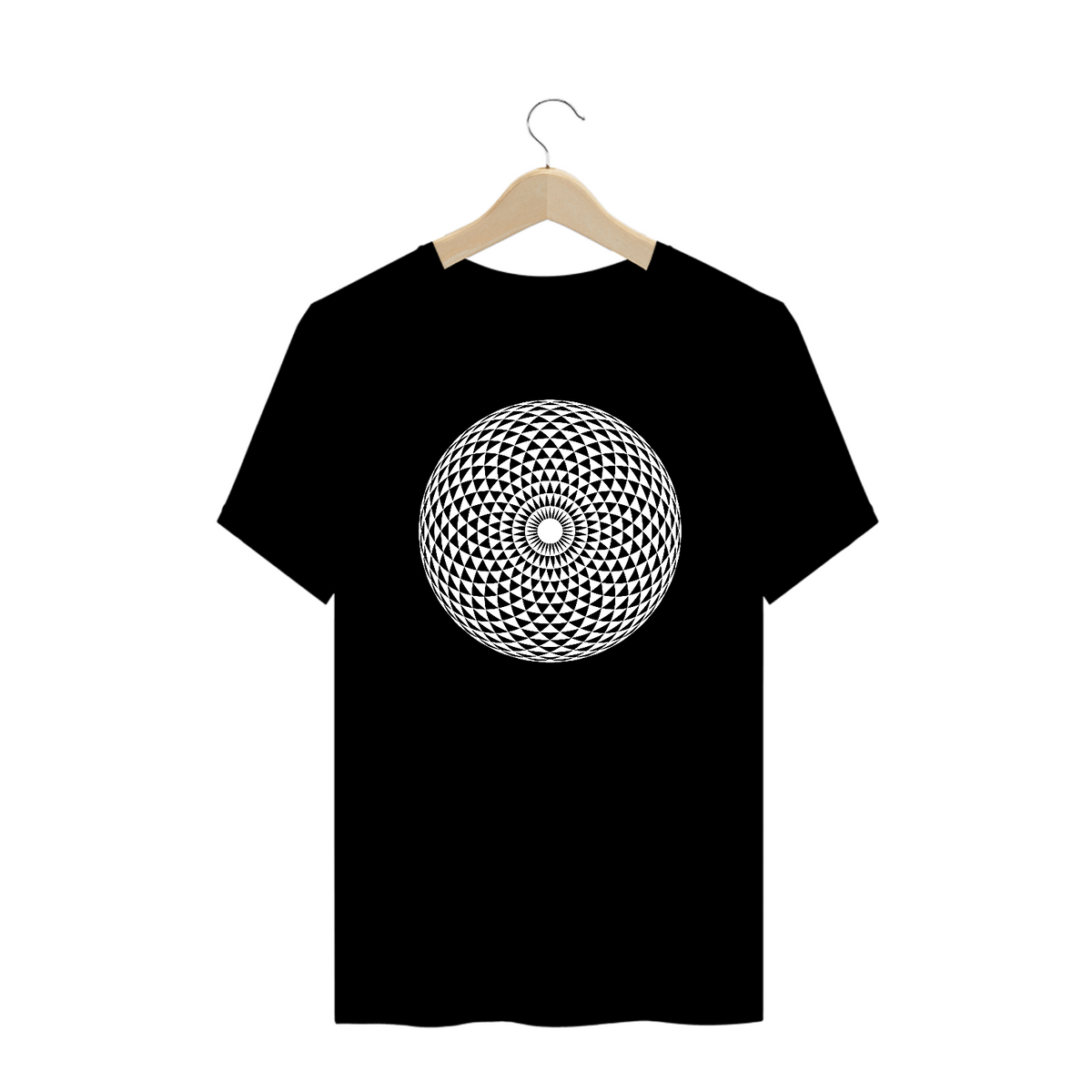 Nome do produto: Camiseta Plus Size - Mandala 1
