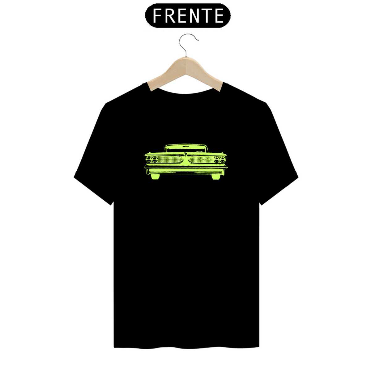 Nome do produto: T-Shirt Prime - Carro Antigo 8 Verde 1