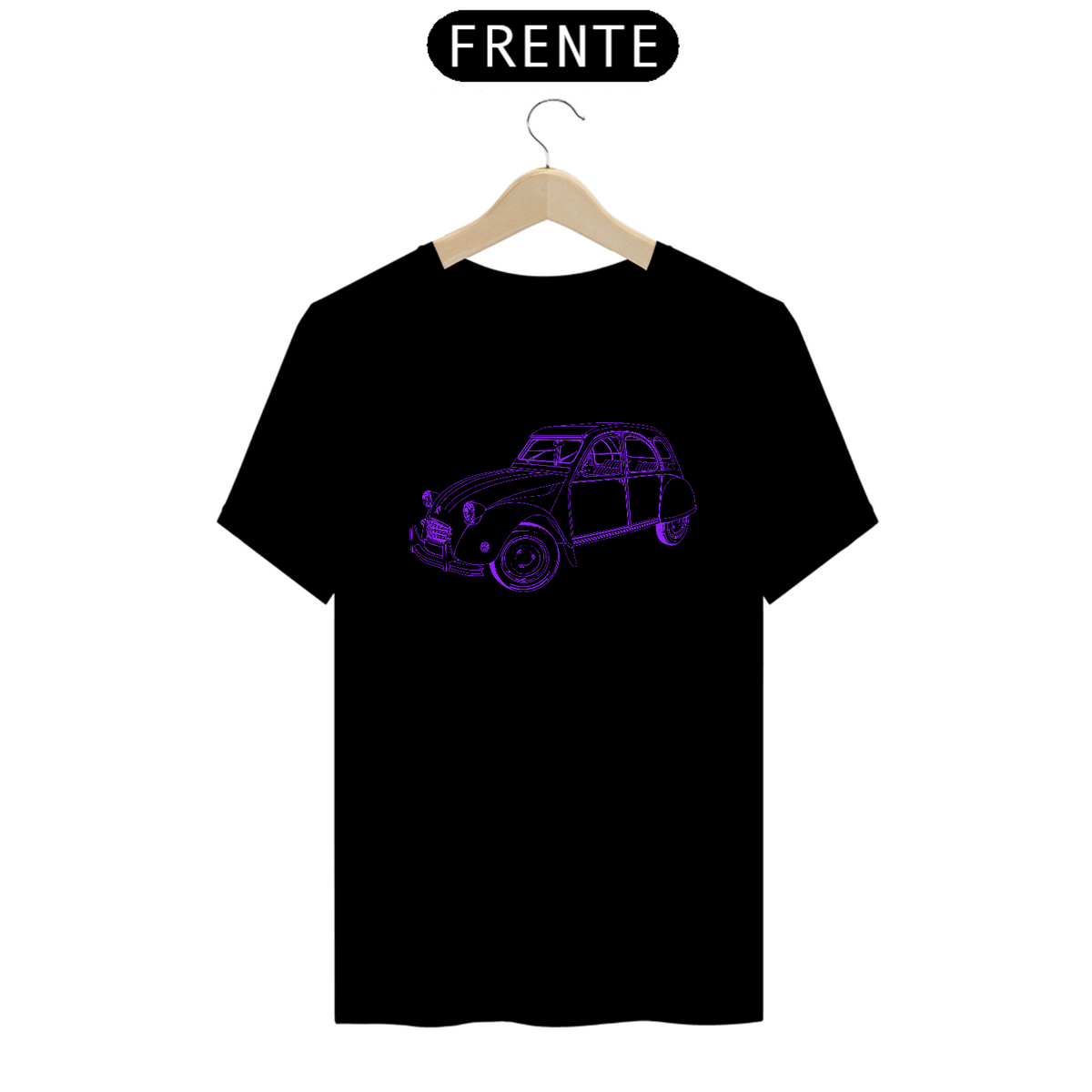 Nome do produto: T-Shirt Prime - Carro Antigo 9 Roxo