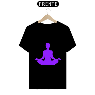 Nome do produtoT-Shirt Prime - Meditação 1 - Roxo