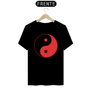 T-Shirt Prime - Yin-yang 1 Vermelho
