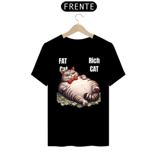 Nome do produtoT-Shirt Prime - Fat Cat, Rich Cat 4 Branco