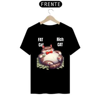 Nome do produtoT-Shirt Prime - Fat Cat, Rich Cat 3 Branco