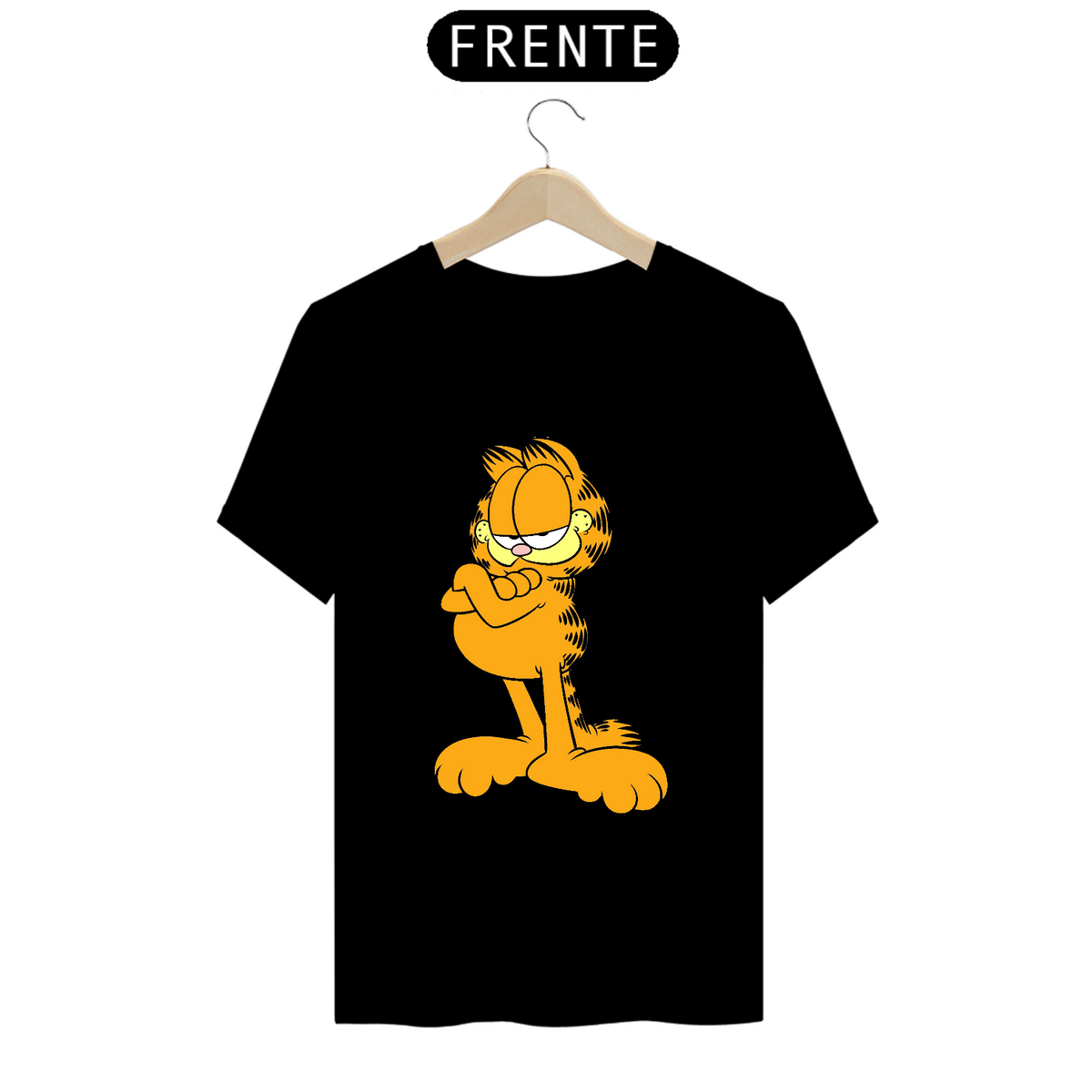 Nome do produto: T-Shirt Prime - Garfield - Model 2