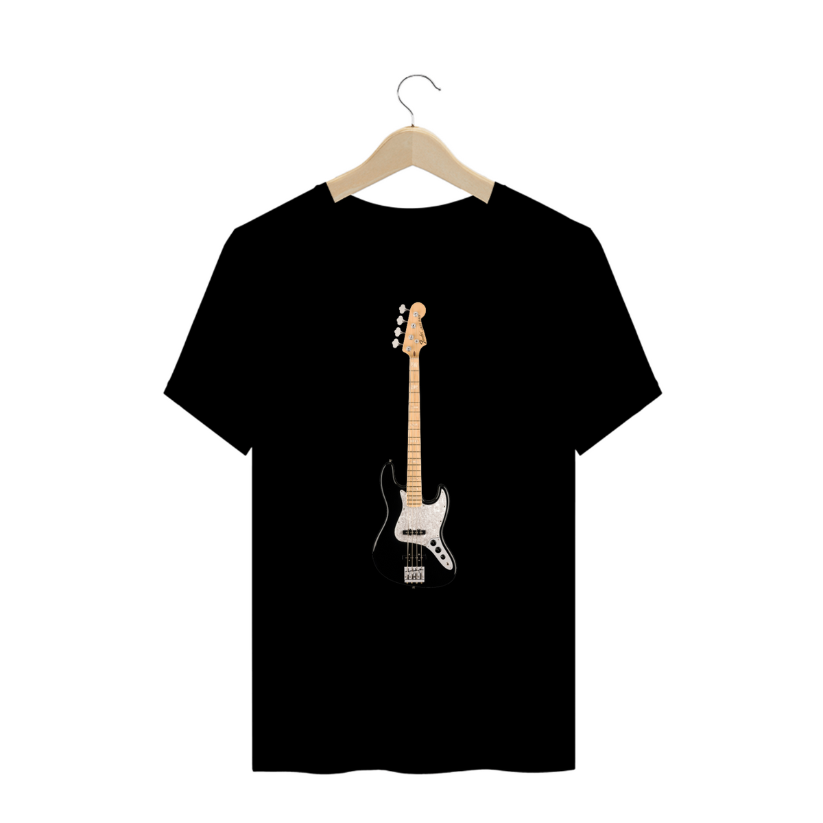 Nome do produto: T-Shirt Plus Size - Baixo Fender USA Geddy Lee Jazz Bass - Model 1