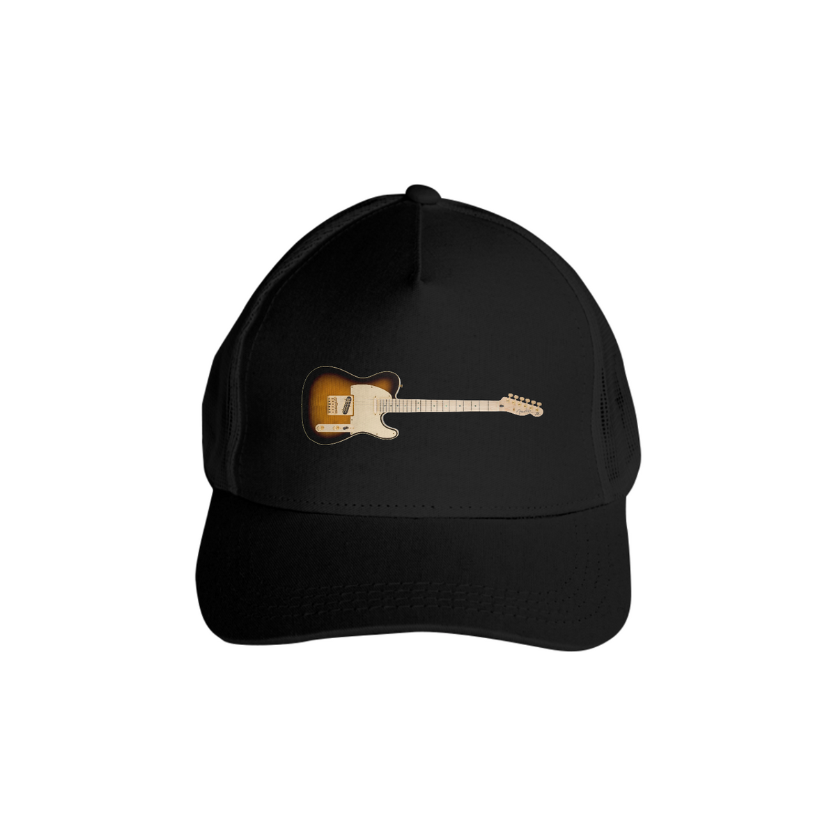 Nome do produto: Boné Americano - Guitarra Fender Telecaster Richie Kotzen Siganture Tobacco Burst - Model 1