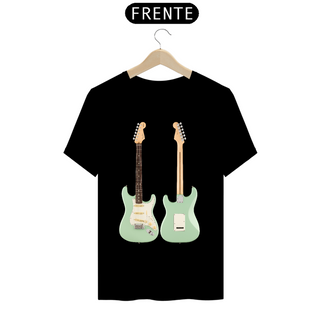 T-Shirt Prime - Guitarra Fender Stratocaster Jeff Beck Signature Surf Green - Modelo 1