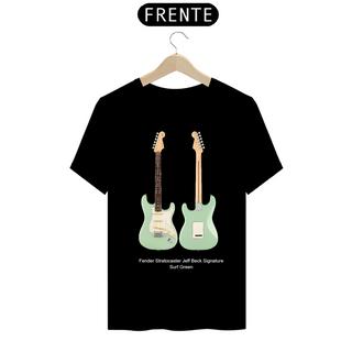 T-Shirt Prime - Guitarra Fender Stratocaster Jeff Beck Signature Surf Green - Modelo 3