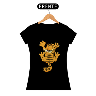 Nome do produtoCamiseta Baby Look Prime - Garfield Agarradinho - Model 1