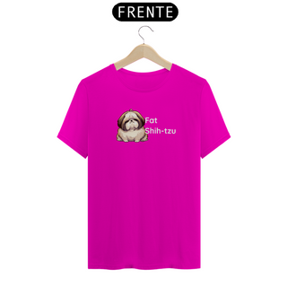 Nome do produtoT-Shirt Classic - Fat Shih-tzu - Modelo 1