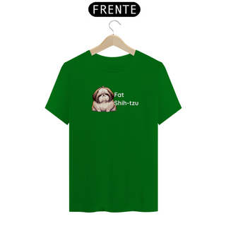 Nome do produtoT-Shirt Classic - Fat Shih-tzu - Modelo 1