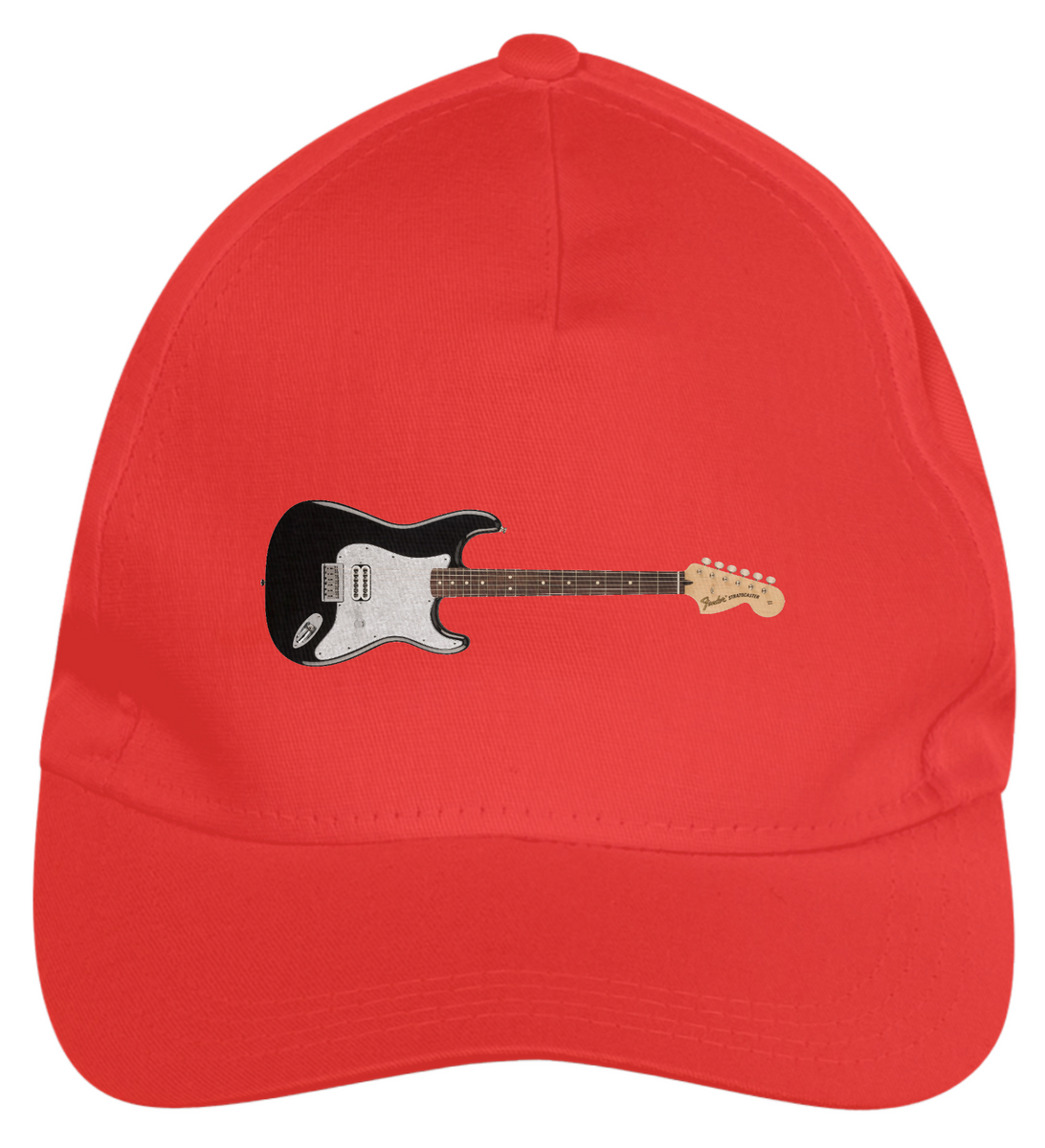 Nome do produto: Boné de Brim - Guitarra Fender Tom DeLonge Signature Stratocaster