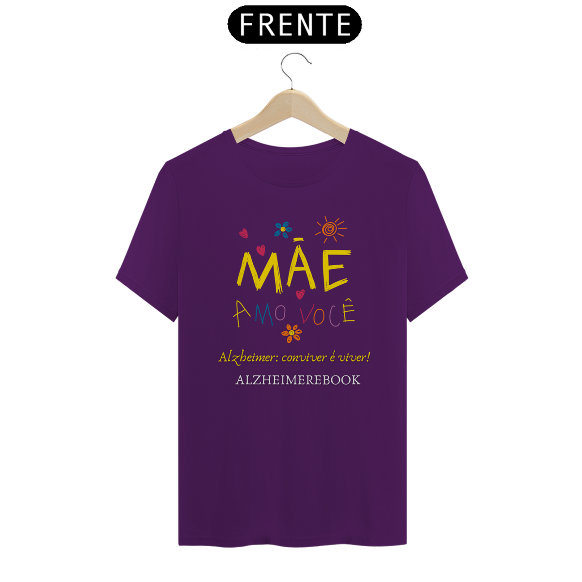 Nome do produto: Dia das Mães - Camisa do Alzheimerebook 