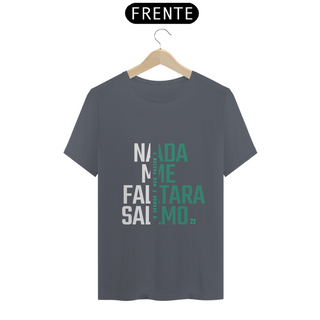 Nome do produtoTshirt: O Senhor é meu pastor, e nada me faltara