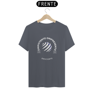 Nome do produtoTshirt: Onipotente, Onipresente, Oniciente