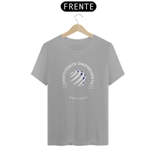 Nome do produtoTshirt: Onipotente, Onipresente, Oniciente