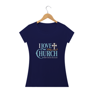 Nome do produtoTshirt: Eu amo a minha igreja