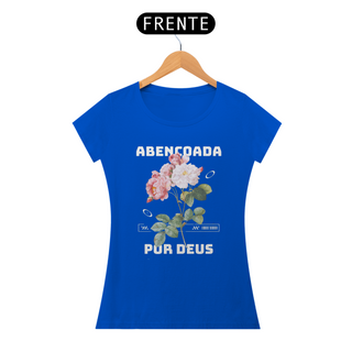 Nome do produtoTshirt Abençoada por Deus