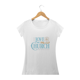 Nome do produtoTshirt: Eu amo a minha igreja