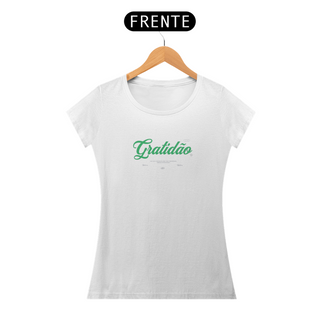 Nome do produtoTshirt Gratidão baby look