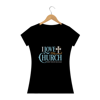 Nome do produtoTshirt: Eu amo a minha igreja