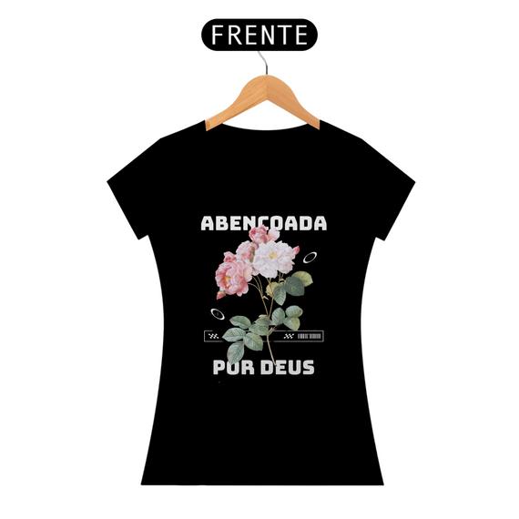 Tshirt Abençoada por Deus