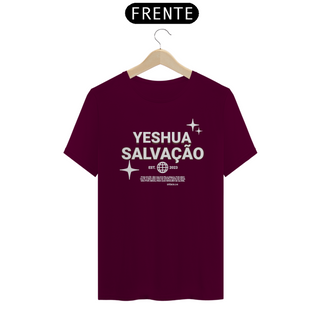 Nome do produtoTshirt Yeshua: Pois vocês são salvos pela graça, por meio da fé, e isso não vem de vocês, é dom de Deus; não por obras, para que ninguém se glorie