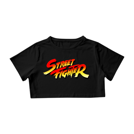 Camisa Cropped - Street Fighter