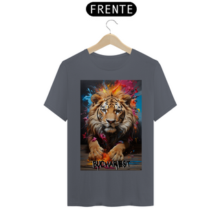 Nome do produtoCAMISETA UNISSEX -  tiger in an explosion of color
