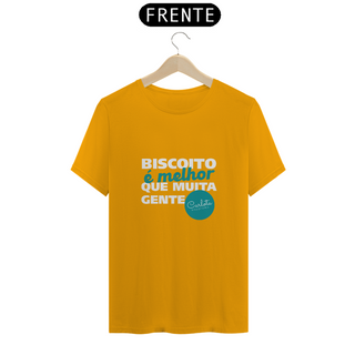 Nome do produtoCamiseta Regular Carlota - Biscoito é melhor que muita gente