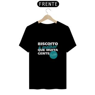 Nome do produtoCamiseta Regular Carlota - Biscoito é melhor que muita gente