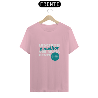 Nome do produtoCamiseta Regular Carlota - Biscoito é melhor que muita gente