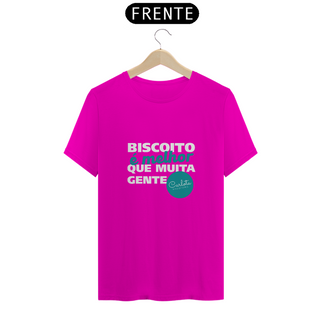 Nome do produtoCamiseta Regular Carlota - Biscoito é melhor que muita gente