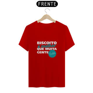 Nome do produtoCamiseta Regular Carlota - Biscoito é melhor que muita gente