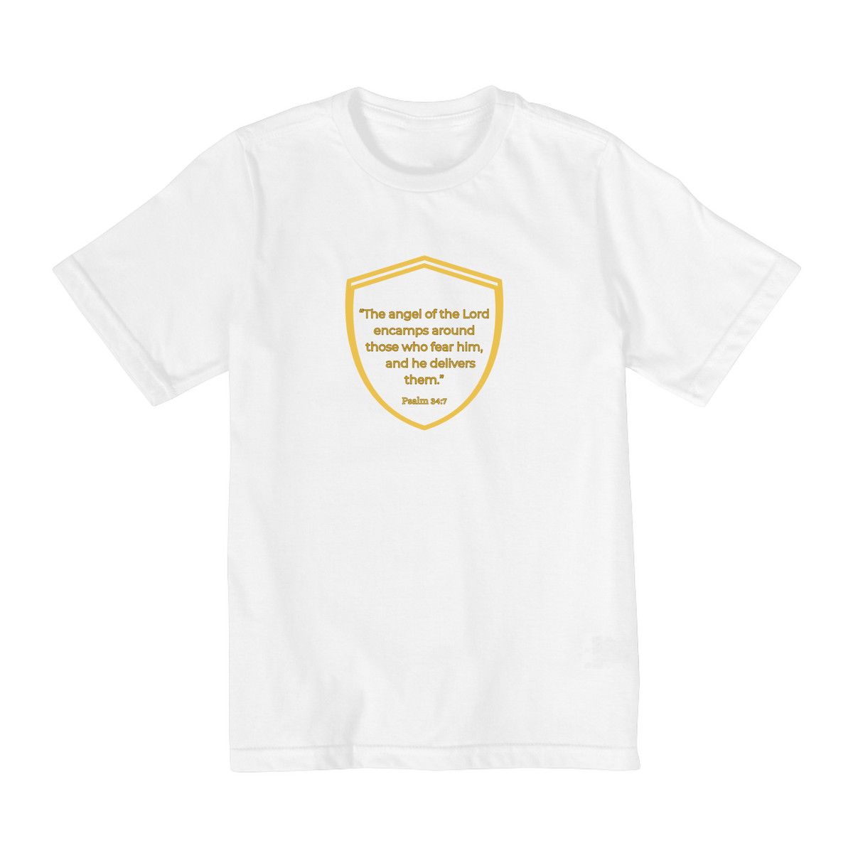 Nome do produto: Psalm 34 Teen T-shirt