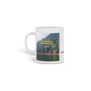 Nome do produtoProverbs 16:9 Mug