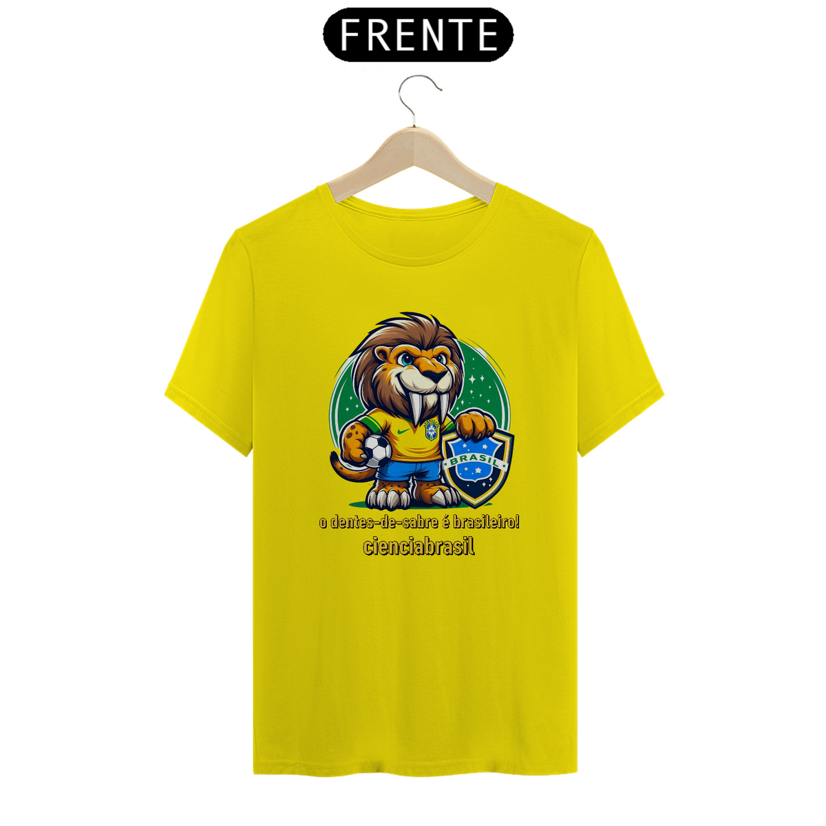 Nome do produto: T shirt classic Smilodon Brasil 4