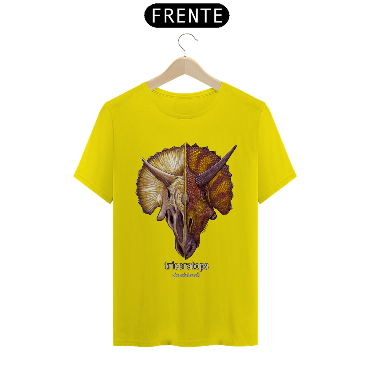 Nome do produto: T-Shirt Classic caras Triceratops
